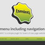 Smint – Plugin jQuery Menu pegajoso con desplazamiento suave