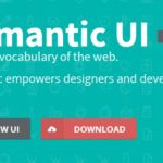 Semantic UI – Un Framework Front-End con un vocabulario agradable