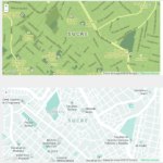 Combinaciones de colores para Google Maps – Snazzy Mapas